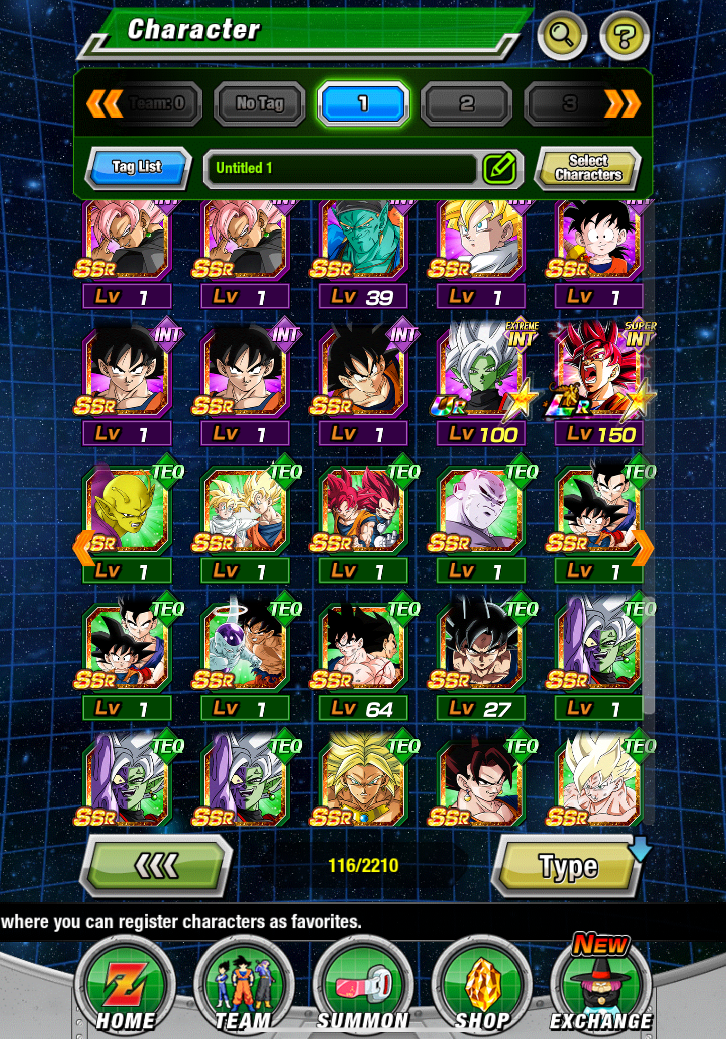 ⭐ Dokkan Battle - 14,500DS - GLOBAL IOS - 116 LR + 66 DFE + Rainbow 9 Anni LR’s + 200 COINS