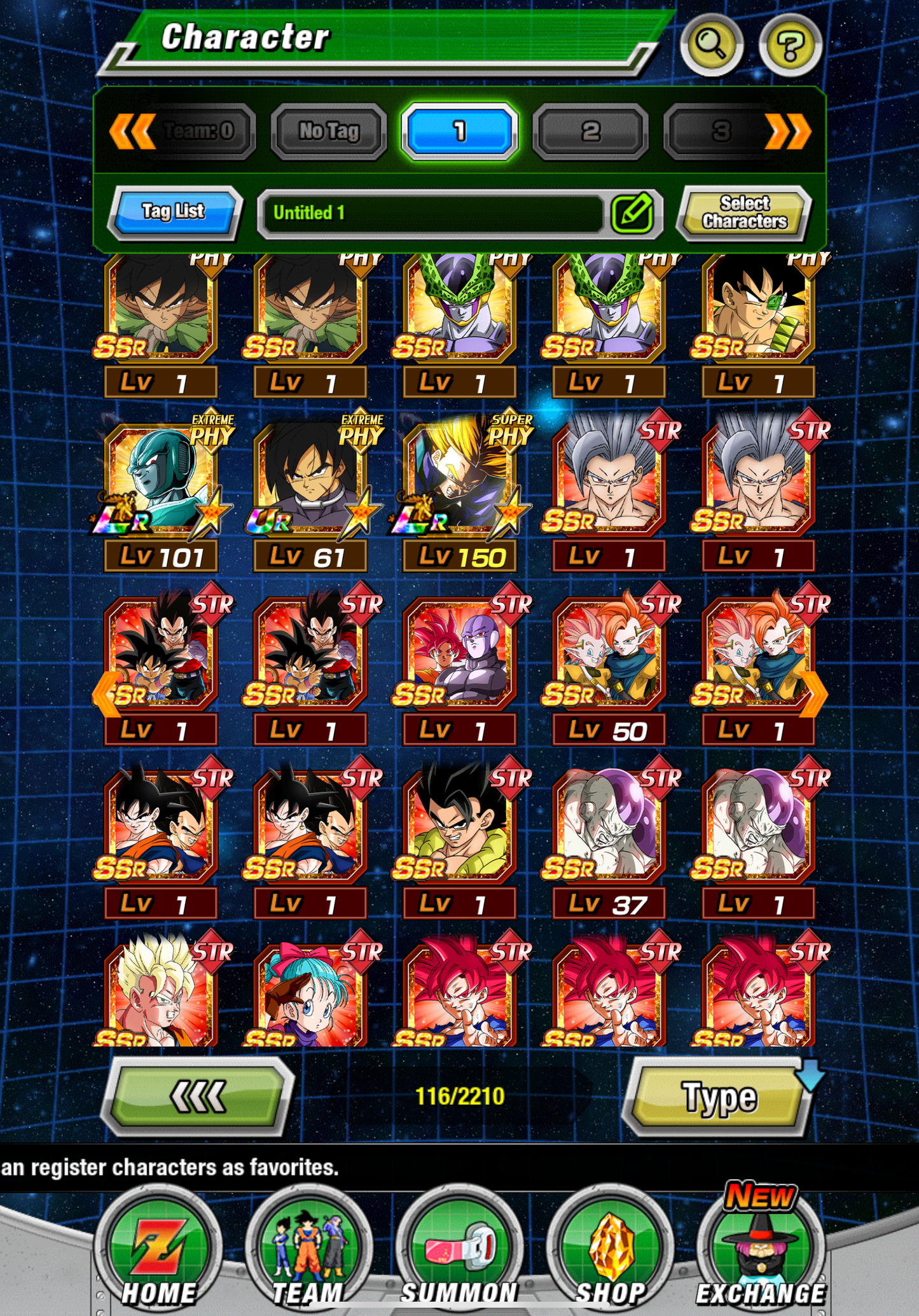 ⭐ Dokkan Battle - 14,500DS - GLOBAL IOS - 116 LR + 66 DFE + Rainbow 9 Anni LR’s + 200 COINS