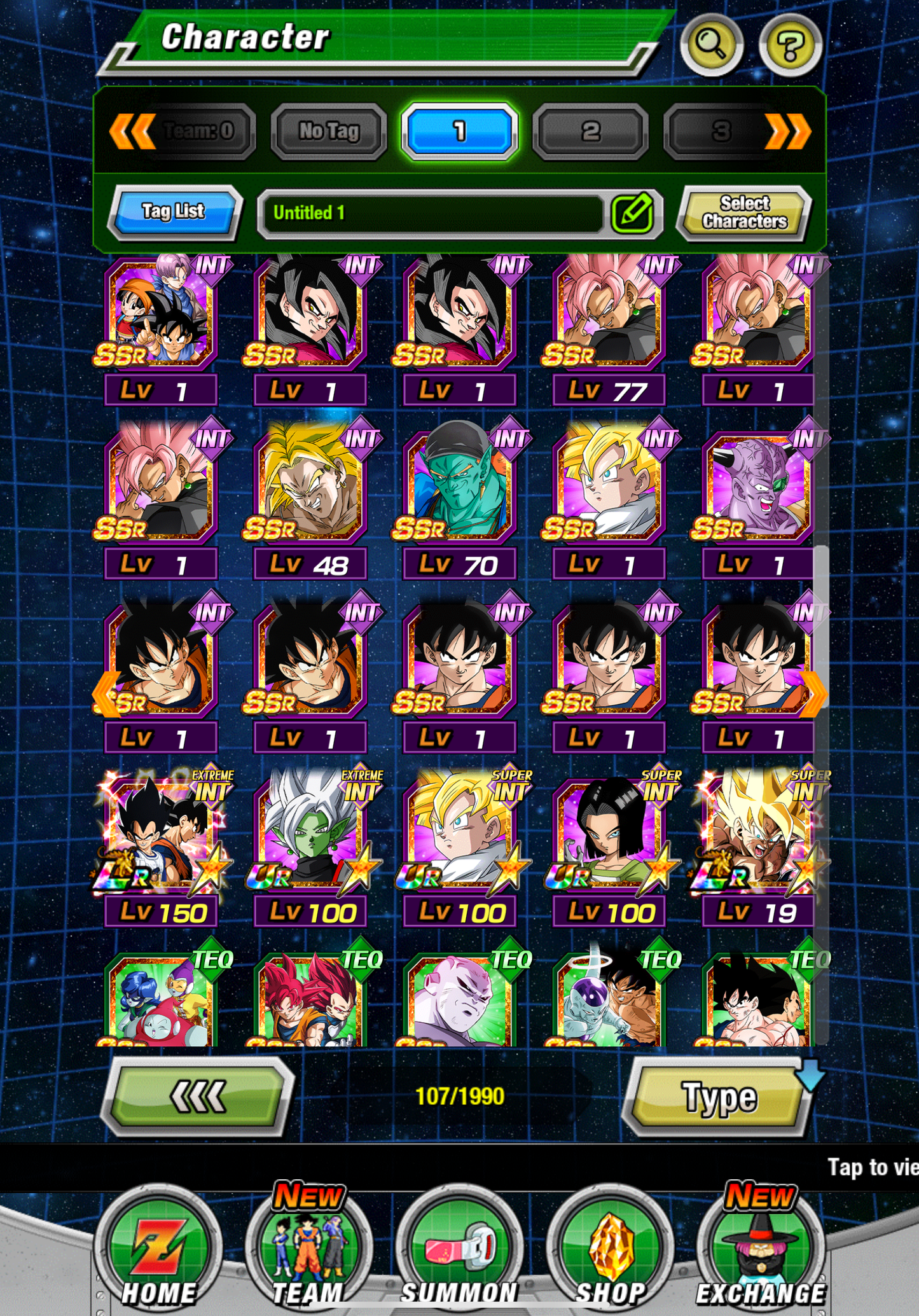 ⭐ Dokkan - 17,750Ds - GLOBAL IOS - 107 LR + 101 DFE + All New WWDC Unit