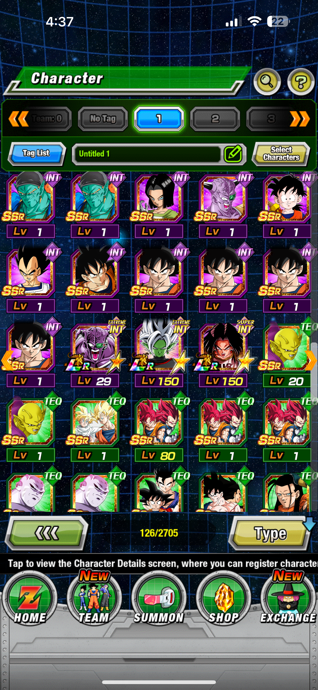 ⭐ Dokkan Battle - 15,600Ds - GLOBAL IOS - 126 LR + 118 DFE + All New WWDC Unit