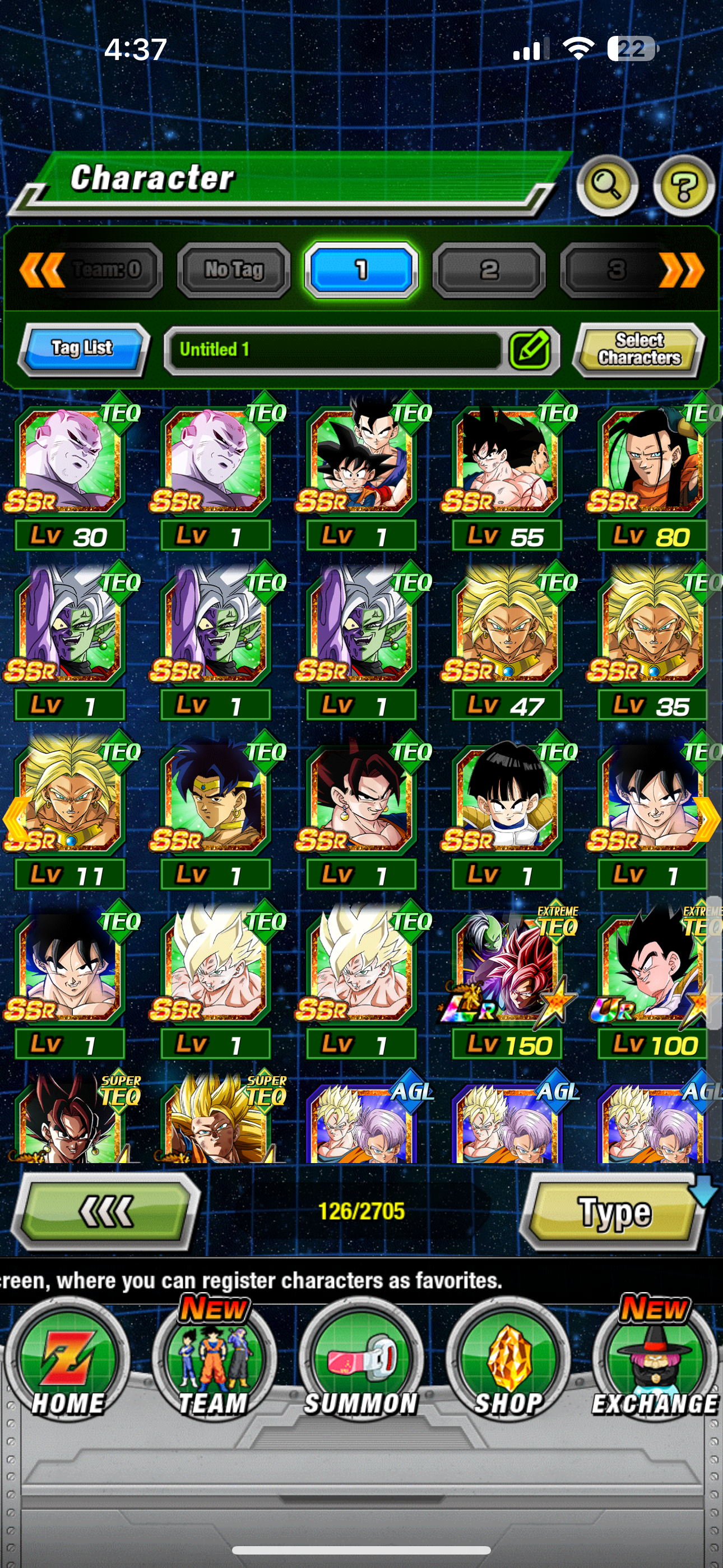 ⭐ Dokkan Battle - 15,600Ds - GLOBAL IOS - 126 LR + 118 DFE + All New WWDC Unit