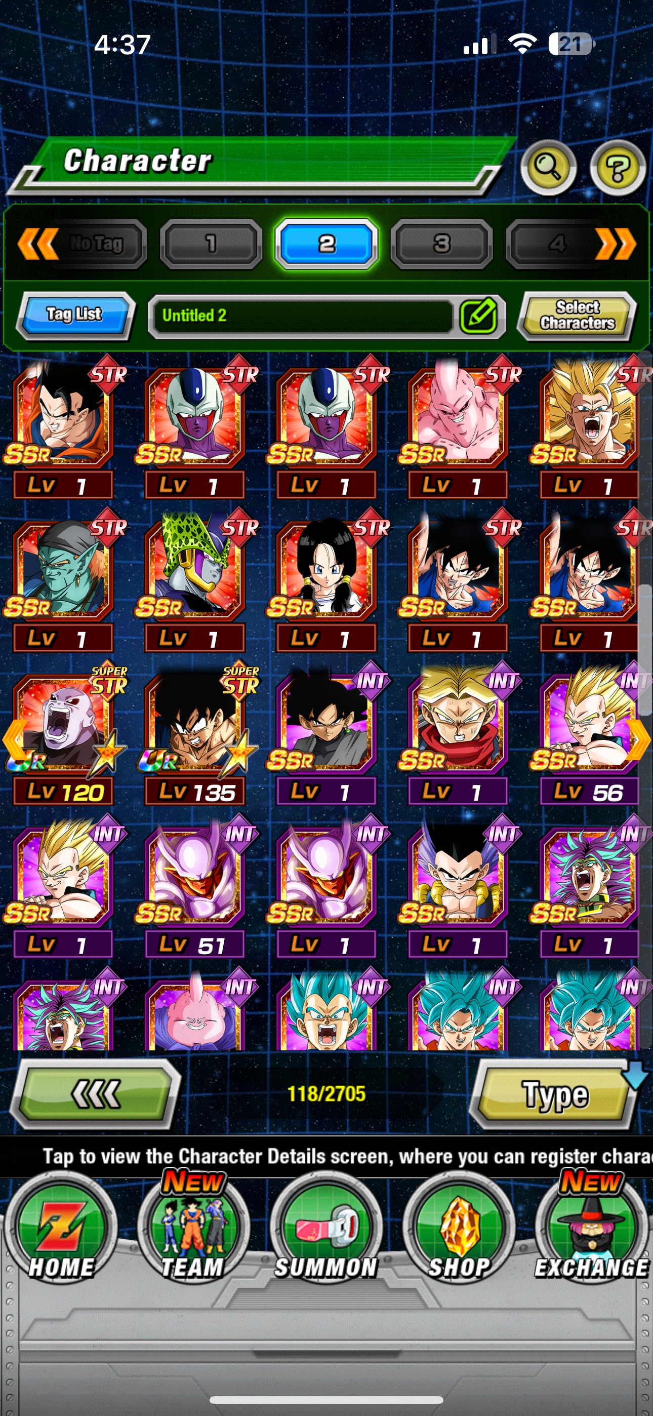 ⭐ Dokkan Battle - 15,600Ds - GLOBAL IOS - 126 LR + 118 DFE + All New WWDC Unit