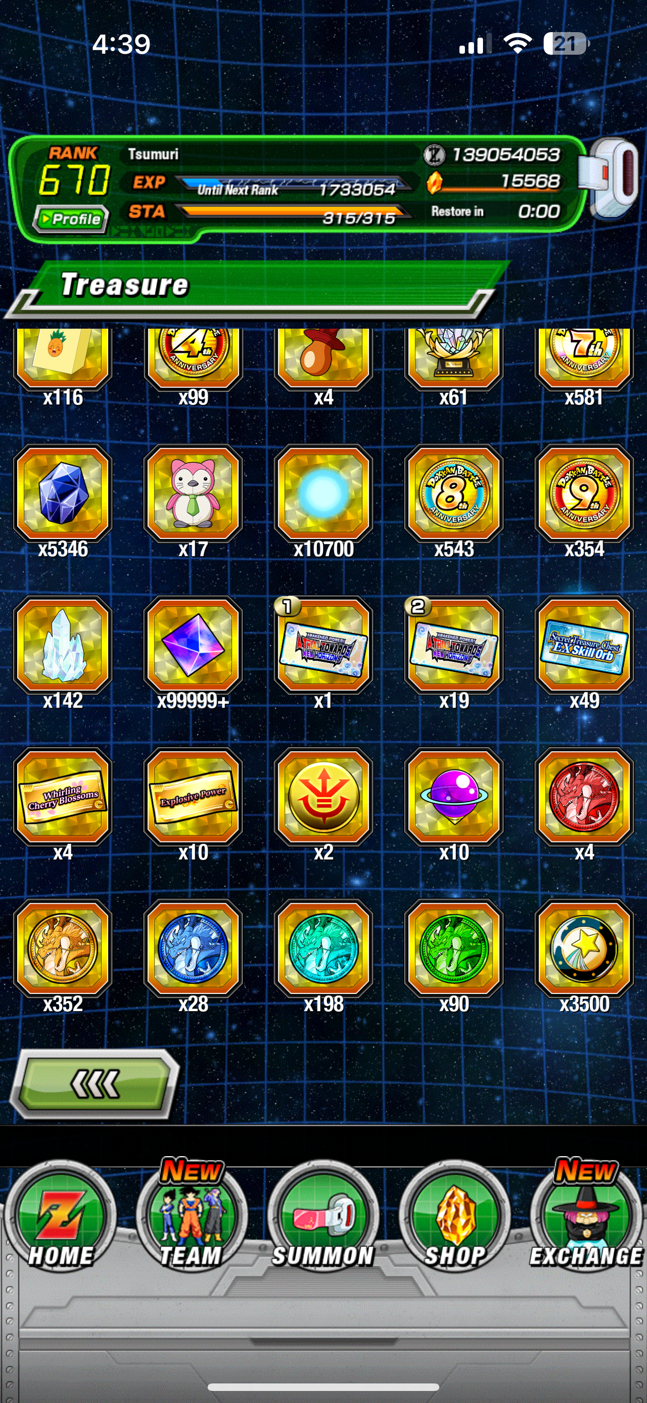 ⭐ Dokkan Battle - 15,600Ds - GLOBAL IOS - 126 LR + 118 DFE + All New WWDC Unit