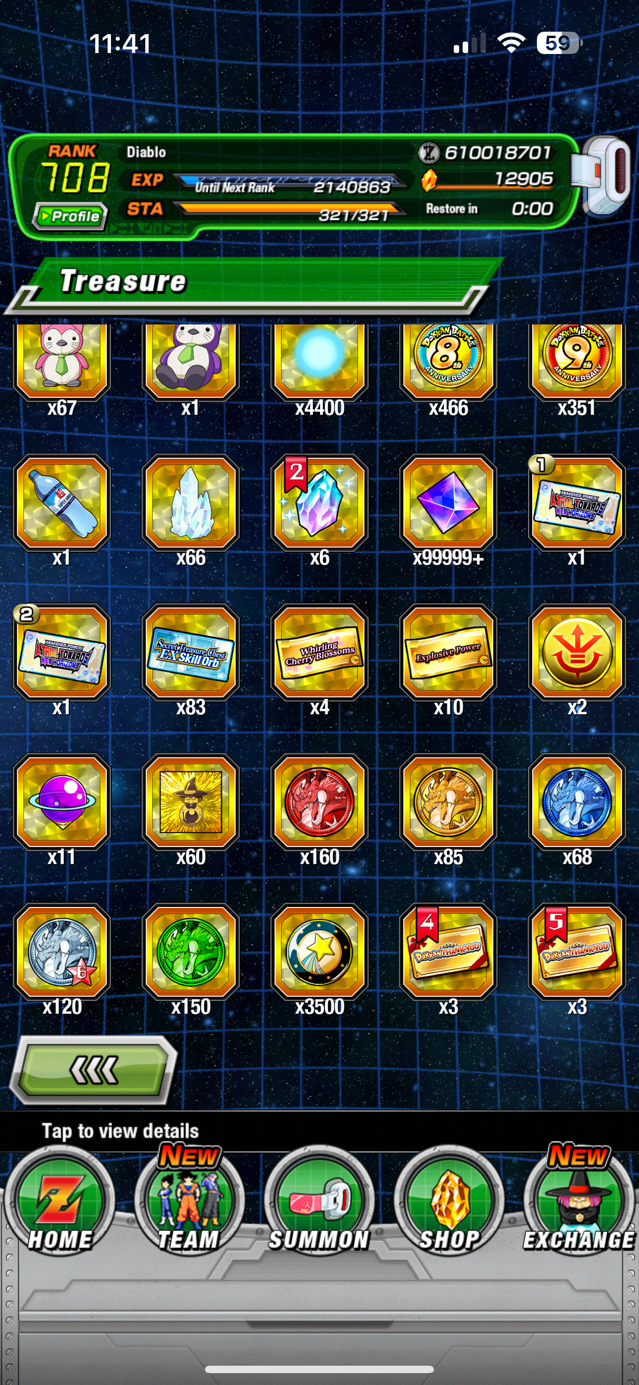 ⭐ Dokkan Battle - 12,900Ds - GLOBAL IOS - 76 LR + 80 DFE + All New WWDC Unit