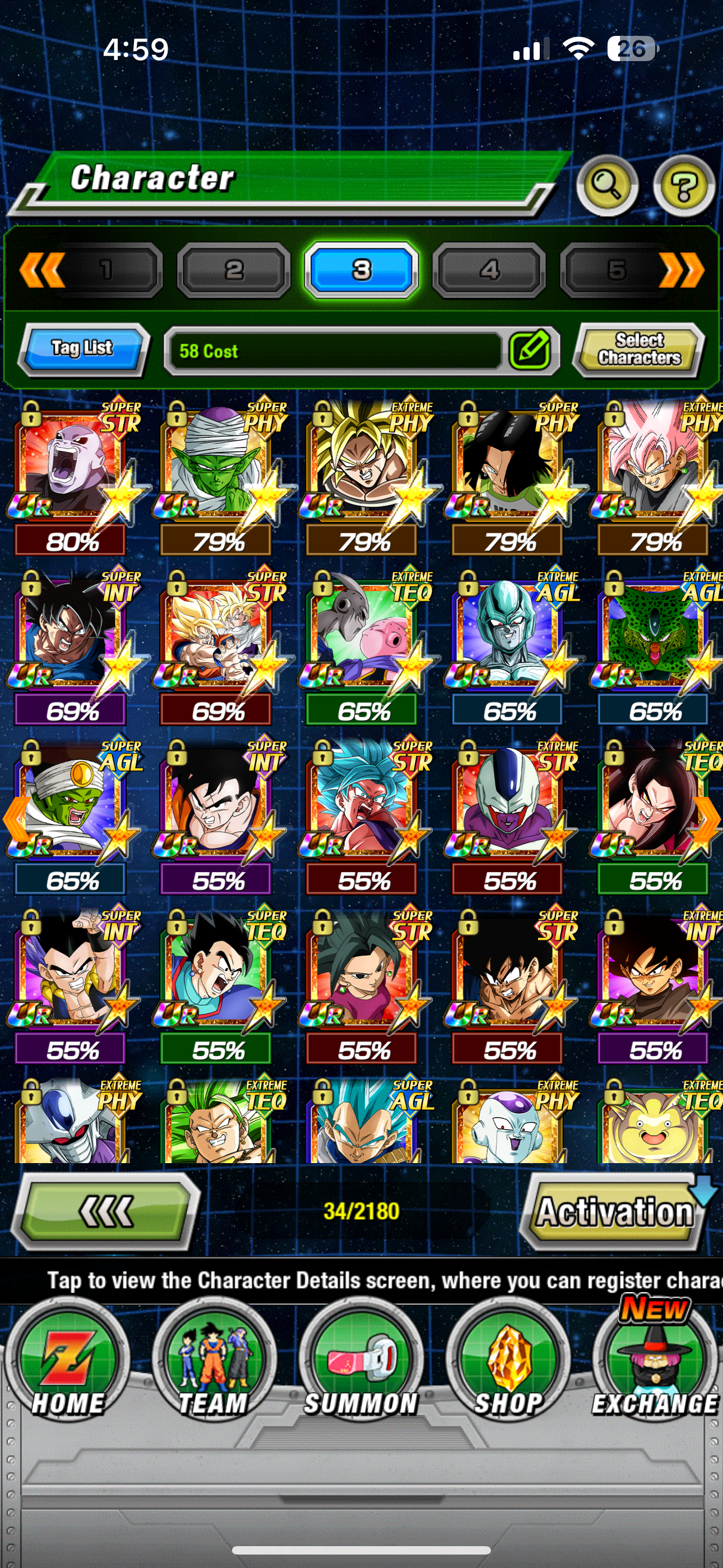 ⭐ Dokkan Battle - 13,800DS - GLOBAL IOS - All 9 Anniversary Units - 71 LR + 34 DFE + 1200 COINS