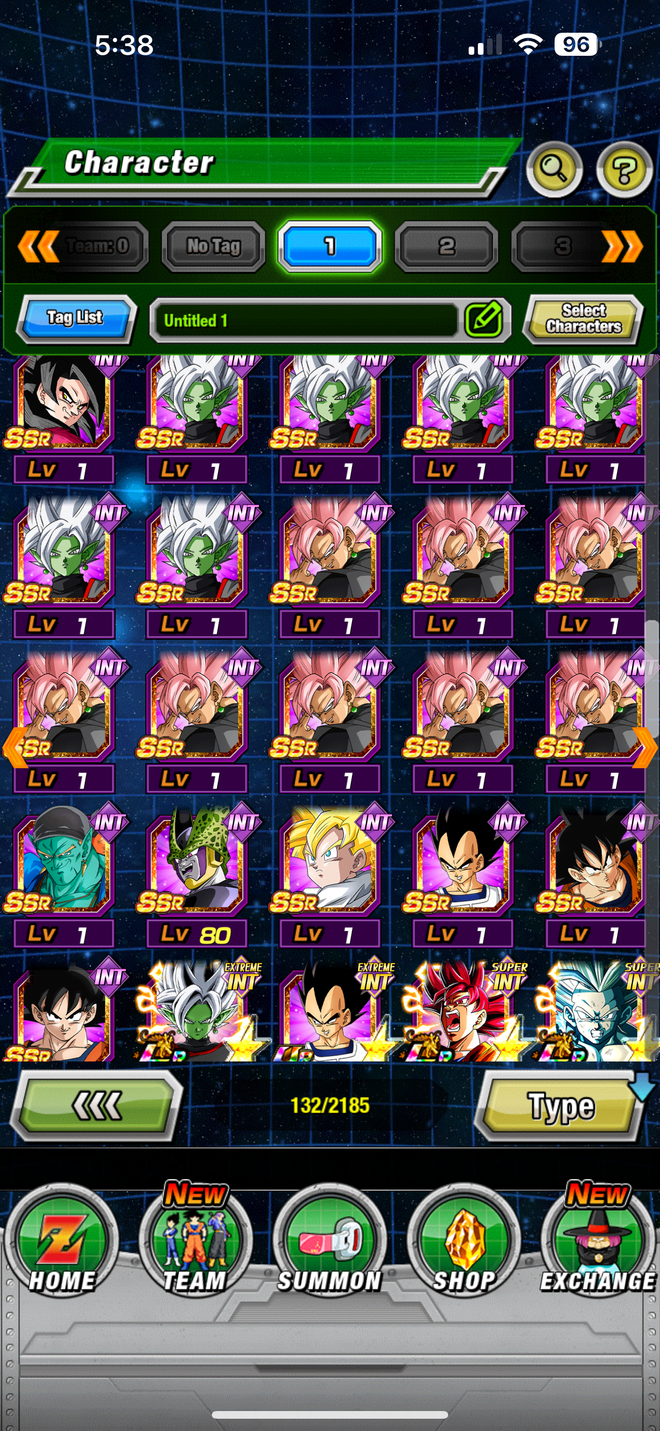 ⭐ Dokkan Battle - 17,000DS - GLOBAL IOS - 95 LR + 58 DFE + 500 COINS