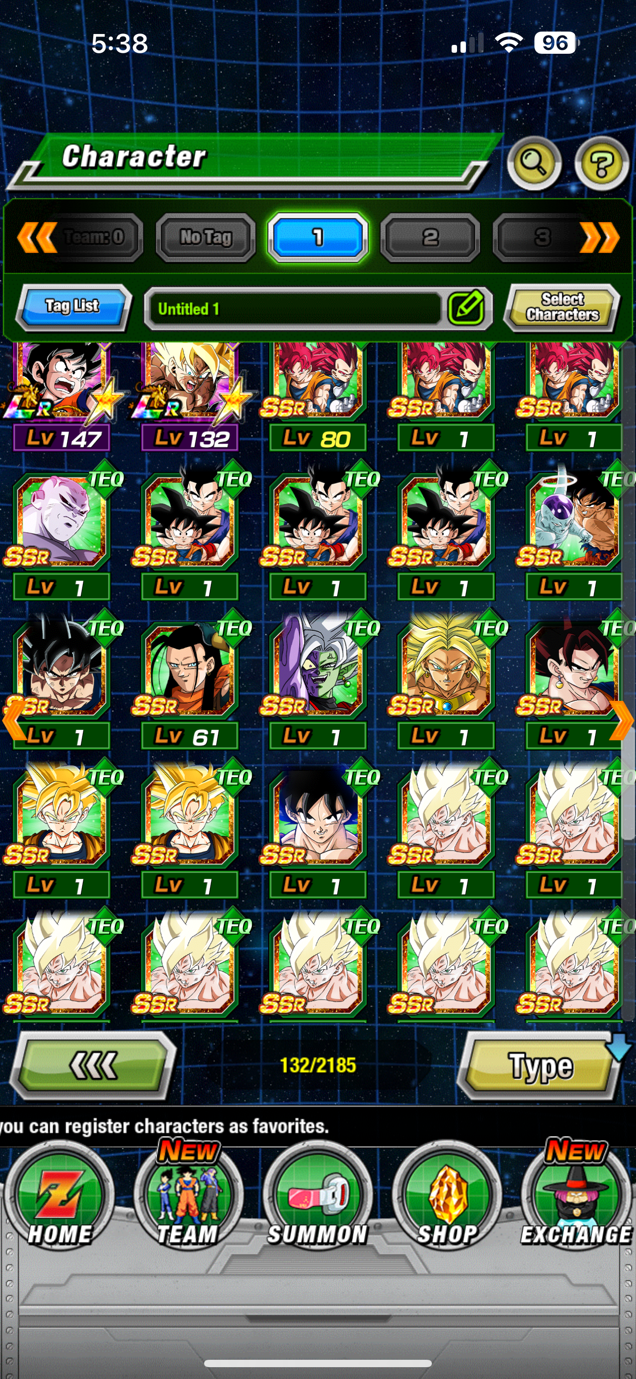 ⭐ Dokkan Battle - 17,000DS - GLOBAL IOS - 95 LR + 58 DFE + 500 COINS