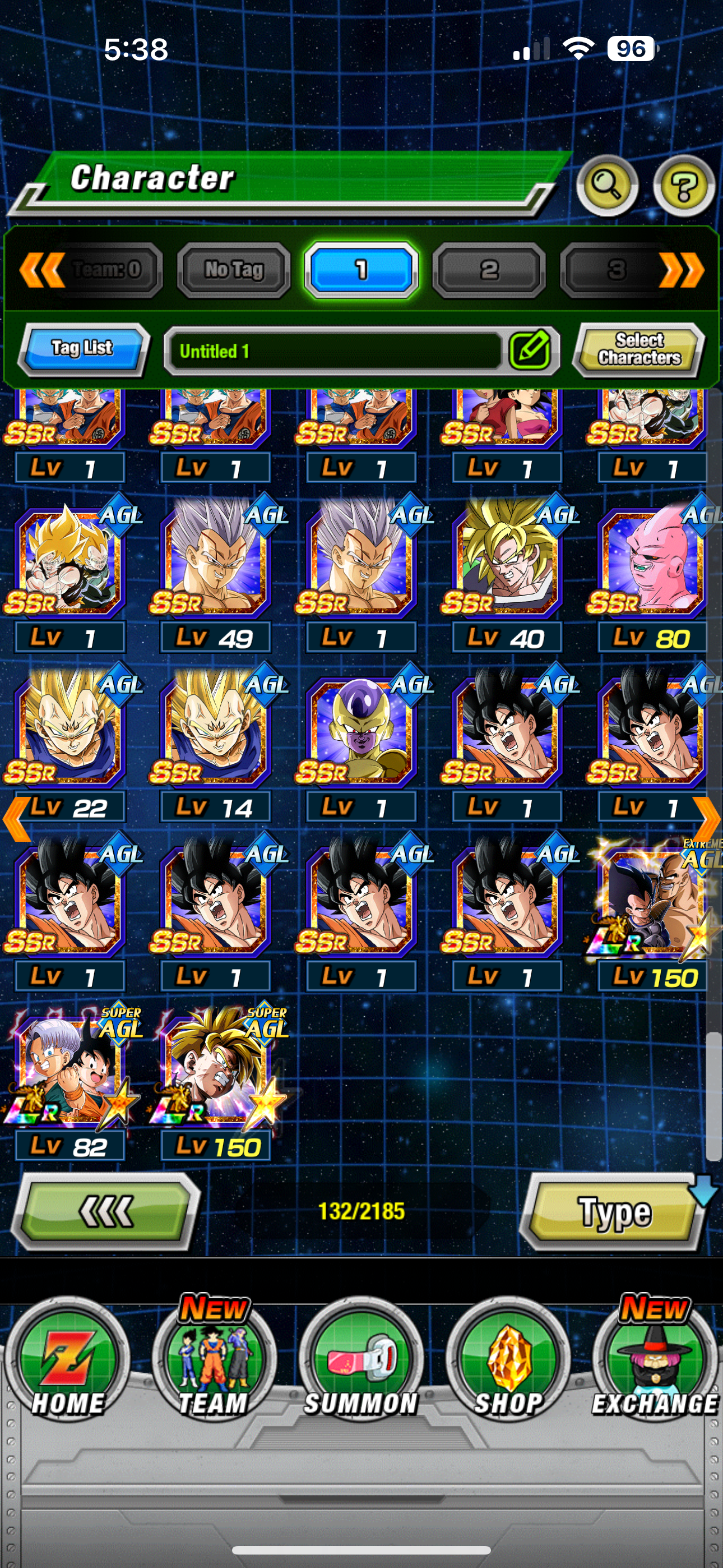 ⭐ Dokkan Battle - 17,000DS - GLOBAL IOS - 95 LR + 58 DFE + 500 COINS