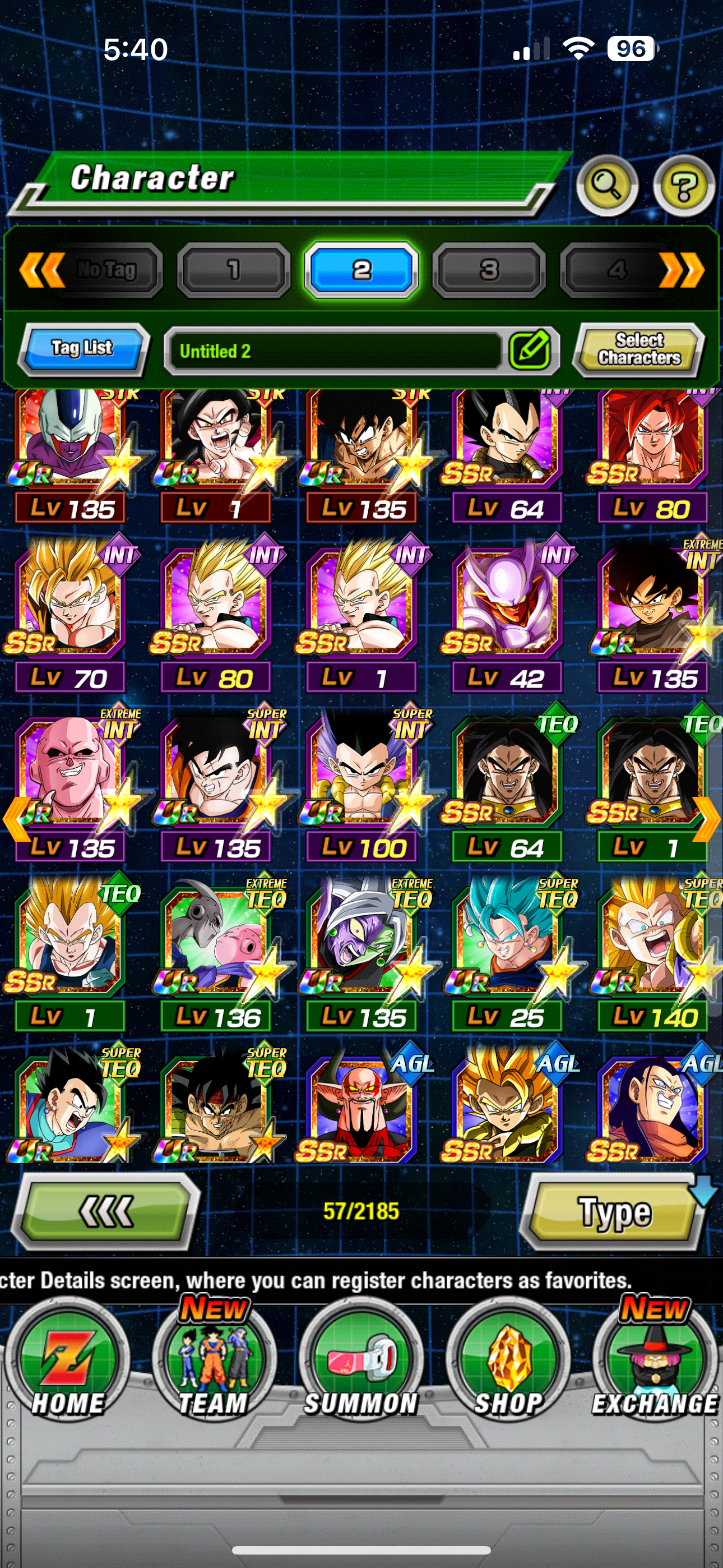 ⭐ Dokkan Battle - 17,000DS - GLOBAL IOS - 95 LR + 58 DFE + 500 COINS