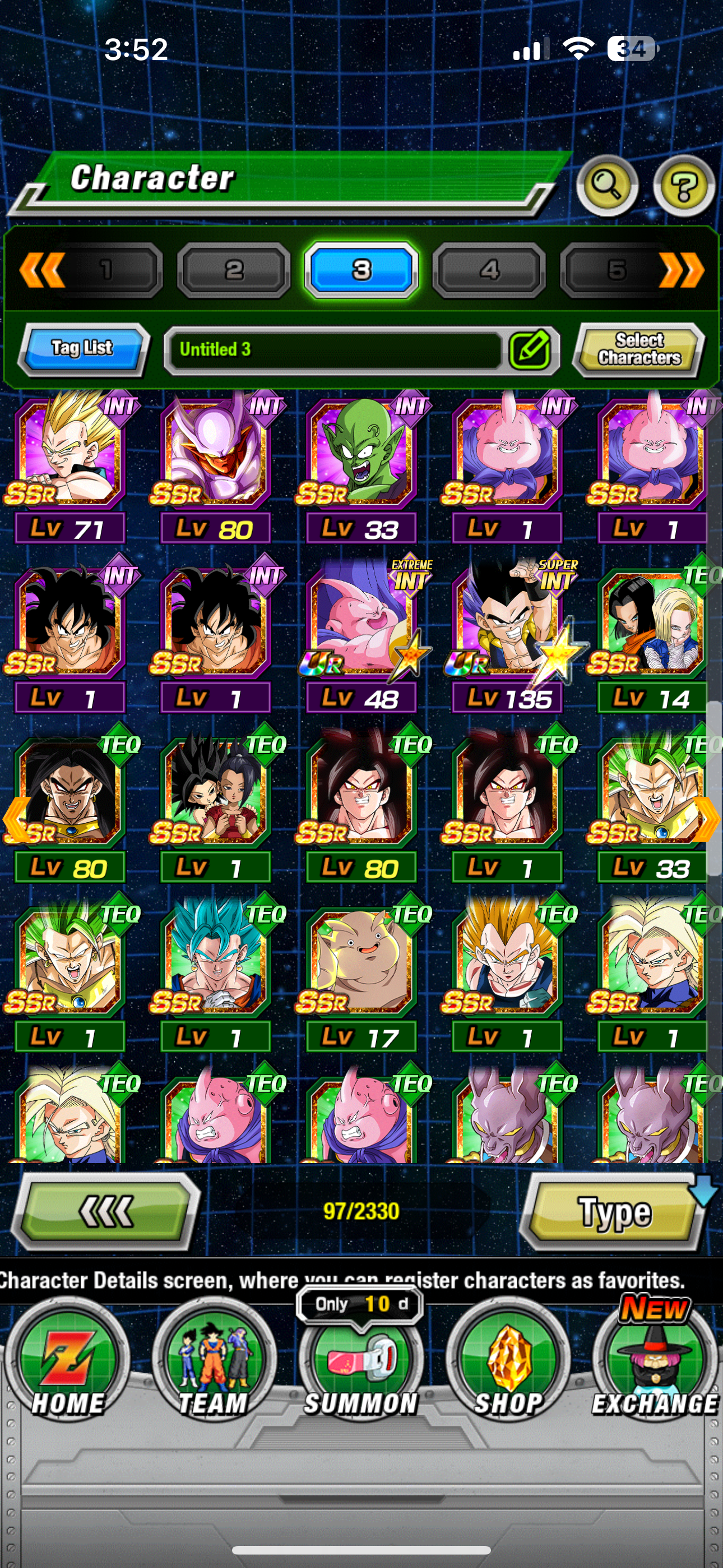 ⭐ Dokkan Battle - 15,600Ds - GLOBAL IOS - 123 LR + 97 DFE + All New WWDC Unit